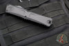 Microtech Combat Troodon Gen III OTF Knife- Interceptor Edge- Tactical- Black Handle- Black Blade 1217-1 TS