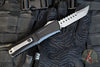 Microtech Combat Troodon Gen III OTF Knife- Hellhound Edge- Black Handle- Apocalyptic Finished Blade 1219-10 APS