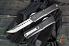 Microtech Combat Troodon Gen III OTF Knife- Hellhound Edge- Black Handle- Stonewash Blade 1219-10 S