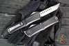 Microtech Combat Troodon Gen III OTF Knife- Hellhound Edge- Black Handle- Stonewash Blade 1219-10 S