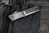 Microtech Combat Troodon Gen III OTF Knife- Hellhound Edge- Black Handle- Baker Forge Blued Damascus- 1219-16 MS3
