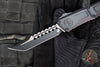 Microtech Combat Troodon Gen III OTF Knife- Hellhound Edge- Tactical- Black Handle- Black Blade 1219-1 TS