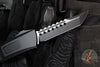 Microtech Combat Troodon Gen III OTF Knife- Hellhound Edge- Tactical- Black Handle- Black Blade 1219-1 TS