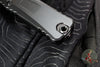 Microtech Combat Troodon Gen III OTF Knife- Hellhound Edge- Tactical- Black Handle- Black Blade 1219-1 TS