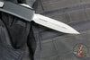 Microtech Ultratech OTF Knife- Double Edge- Black Double Edge- Apocalyptic Blade 122-10 AP