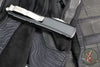 Microtech Ultratech OTF Knife- Double Edge- Black Double Edge- Apocalyptic Blade 122-10 AP