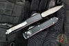 Microtech Ultratech OTF Knife- Black Handle- Part Serrated Apocalyptic Blade 122-11 AP