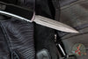 Microtech Ultratech OTF Knife- Double Edge- Carbon Fiber Top- Damascus Blade 122-16 CFS SN606