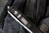 Microtech Ultratech OTF Knife- Double Edge- Carbon Fiber Top- Damascus Blade 122-16 CFS SN606