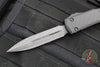 Microtech Ultratech OTF Knife- Double Edge- Carbon Fiber Top- Damascus Blade 122-16 CFS SN748