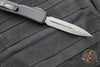 Microtech Ultratech OTF Knife- Double Edge- Carbon Fiber Top- Damascus Blade 122-16 CFS SN748