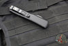 Microtech Ultratech OTF Knife- Double Edge- Carbon Fiber Top- Damascus Blade 122-16 CFS SN748