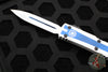 Microtech Ultratech OTF Knife- Clone Trooper- Double Edge- White Distressed Handle- White Blade 122-1 CO