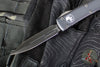 Microtech Ultratech OTF Knife-Double Edge- Tactical- Black Handle- Black DLC Blade 122-1 DLCT 2019