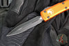 Microtech Ultratech OTF Knife- Orange Handle- Black Blade 122-1 OR
