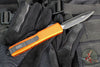 Microtech Ultratech OTF Knife- Orange Handle- Black Blade 122-1 OR