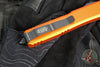 Microtech Ultratech OTF Knife- Orange Handle- Black Blade 122-1 OR