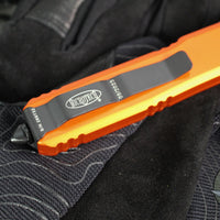 Microtech Ultratech OTF Knife- Orange Handle- Black Blade 122-1 OR