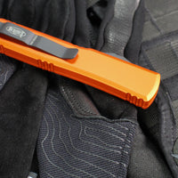Microtech Ultratech OTF Knife- Orange Handle- Black Blade 122-1 OR