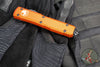 Microtech Ultratech OTF Knife- Orange Handle- Black Blade 122-1 OR
