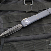 Microtech Ultratech OTF Knife-Double Edge- Tactical- Black Handle- Black DLC Blade 122-1 DLCT 2019