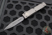 VINTAGE 2004 Microtech Ultratech Black Double Edge OTF Knife Black Tactical Blade 122-1 T
