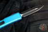 Microtech Ultratech OTF Knife- Double Edge- Turquoise Handle- Black Blade 122-1 TQ