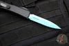 Microtech Ultratech OTF Knife- Jedi Knight- Double Edge- Blue Double Full Serrated Blade 122-D3 JK