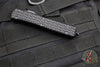 Microtech Sith Lord Ultratech OTF Knife- Double Edge- Black Tri-Grip Handle- Red Double Full Serrated Blade 122-D3 SL