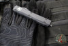 Microtech Ultratech OTF Knife- Double Edge- Tactical- Black Handle- Black Double Full Serrated Blade 122-D3 T