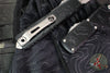Microtech Ultratech OTF Knife- GEN IV- Topographic Series- Spartan Edge- Black Finished Handle- Apocalyptic Finished Plain Edge Blade 12234TP-10 APS