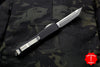 Microtech Ultratech OTF Knife- Tanto Edge- Black Handle- Stonewash Full Serrated Blade 123-12 SLIGHTLY USED