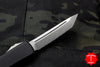 Microtech Ultratech OTF Knife- Tanto Edge- Black Handle- Stonewash Full Serrated Blade 123-12 SLIGHTLY USED