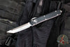 Microtech Ultratech OTF Knife- Tanto Edge- Black Handle- Satin Blade 123-4
