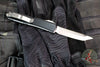 Microtech Ultratech OTF Knife- Tanto Edge- Black Handle- Satin Blade 123-4