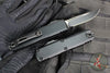 Microtech UTX-85 OTF Knife- GEN IV- Single Edge- Tactical- Black Handle- Black Blade 12314-1 T