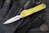Microtech UTX-85 OTF Knife- GEN III- Double Edge- OD Green Handle- Apocalyptic Blade 1232-10 APOD