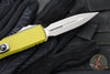 Microtech UTX-85 OTF Knife- GEN III- Double Edge- OD Green Handle- Apocalyptic Blade 1232-10 APOD