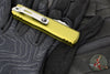 Microtech UTX-85 OTF Knife- GEN III- Double Edge- OD Green Handle- Apocalyptic Blade 1232-10 APOD