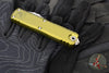 Microtech UTX-85 OTF Knife- GEN III- Double Edge- OD Green Handle- Apocalyptic Blade 1232-10 APOD
