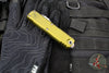 Microtech UTX-85 OTF Knife- GEN III- Double Edge- OD Green Handle- Stonewash Blade 1232-10 OD