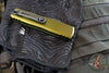 Microtech UTX-85 OTF Knife- GEN IV- Double Edge- OD Green Handle- Black Blade 12324-1 OD