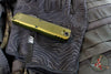 Microtech UTX-85 OTF Knife- GEN IV- Double Edge- OD Green Handle- Black Blade 12324-1 OD