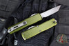 Microtech UTX-85 OTF Knife- GEN IV- Tanto Edge- OD Green Handle- Apocalyptic Finished Blade 12334-10 APOD