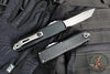 Microtech UTX-85 OTF Knife- GEN IV- Tanto Edge- Black Handle- Apocalyptic Finished Blade 12334-10 AP