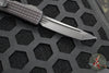 Microtech Ultratech OTF Knife- Delta- Tanto Edge- Frag Black Handle- Black DLC Plain Edge Blade- DLC HW- Nickel Boron Internals 123D-1 DLC-1FR-DLC SN015 05/2020 FIRST RUN