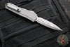 Microtech Cypher II 2024- Double Edge- Natural Clear Finished Handle- Apocalyptic Plain Edge Blade 1242-10 APNC