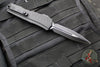 Microtech Cypher II- Double Edge- Tactical- Black Handle- Black Plain Edge Blade 1242-1 T