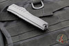 Microtech Cypher II- Double Edge- Tactical- Black Handle- Black Plain Edge Blade 1242-1 T