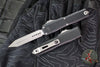 Microtech UTX-70 OTF Knife- Gen IV- Spartan Edge- Black Handle- Apocalyptic Blade 12494-10 AP